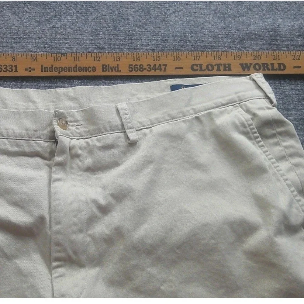 Polo Ralph Lauren Shorts‎ Men 40 Khaki Classic Fit Chino Golf Preppy Coastal Dad